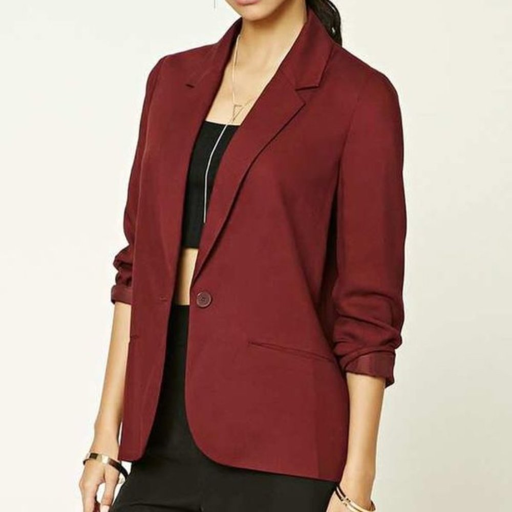 Forever 21 - Single Bottom Blazer